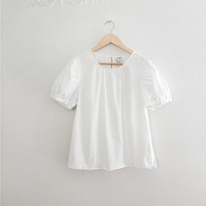 J Crew Puff Sleeve Blouse